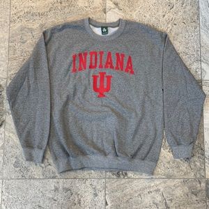 IU Grey Crewneck